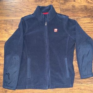 Chick-fil-A branded zip up jacket